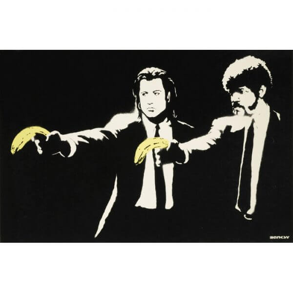 The Meaning Behind Banksy S Pulp Fiction Explained