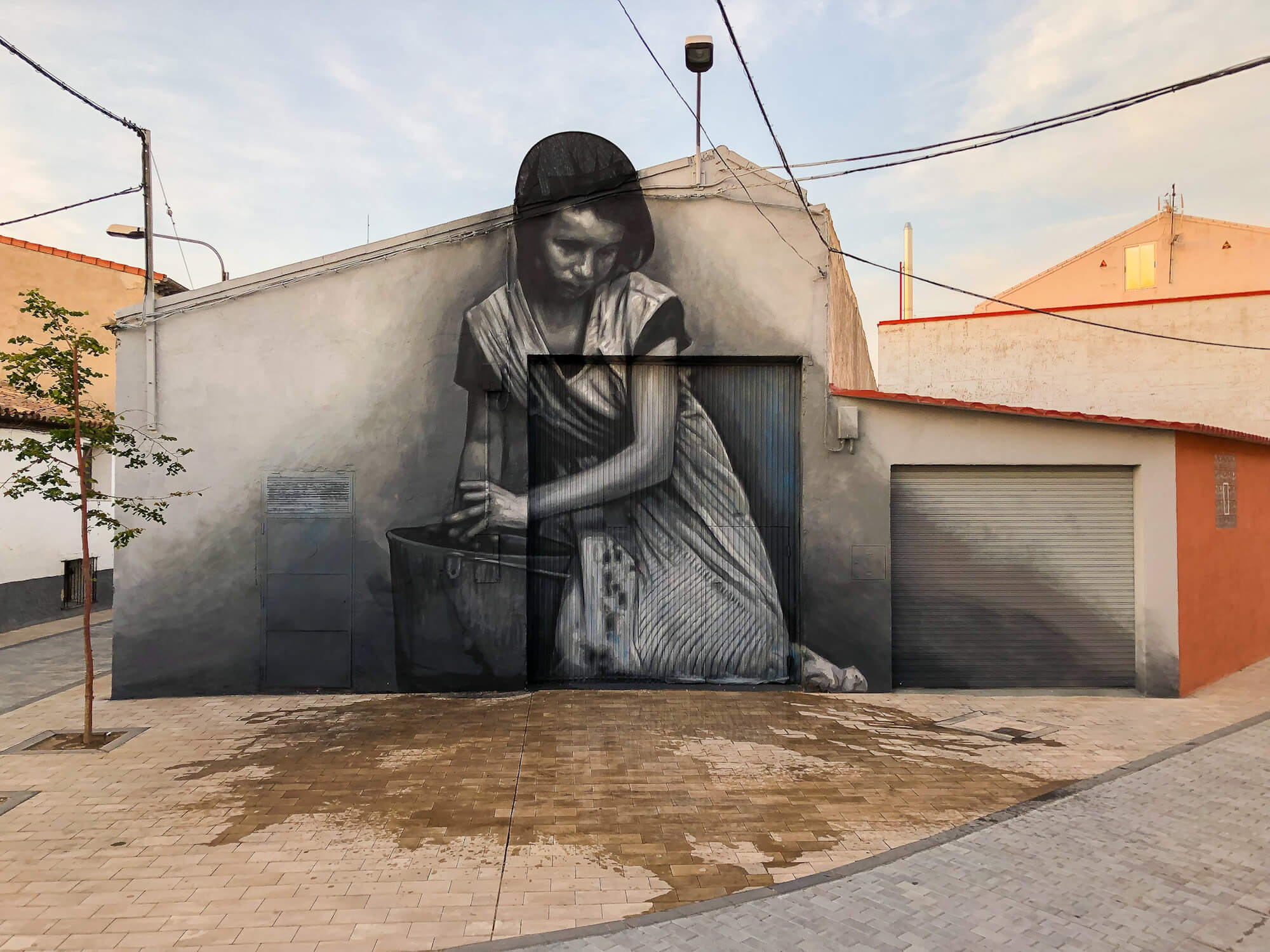 7 new murals for Asalto Urban Art Festival in Alfamén, Spain 2018