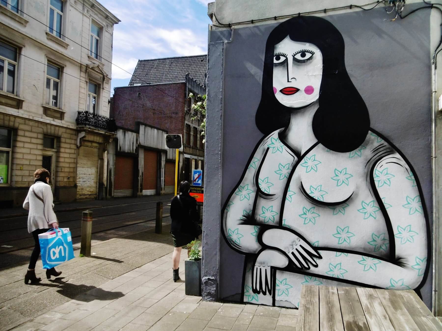 Antwerp Prides itself as the Street Art City of Belgium 2018