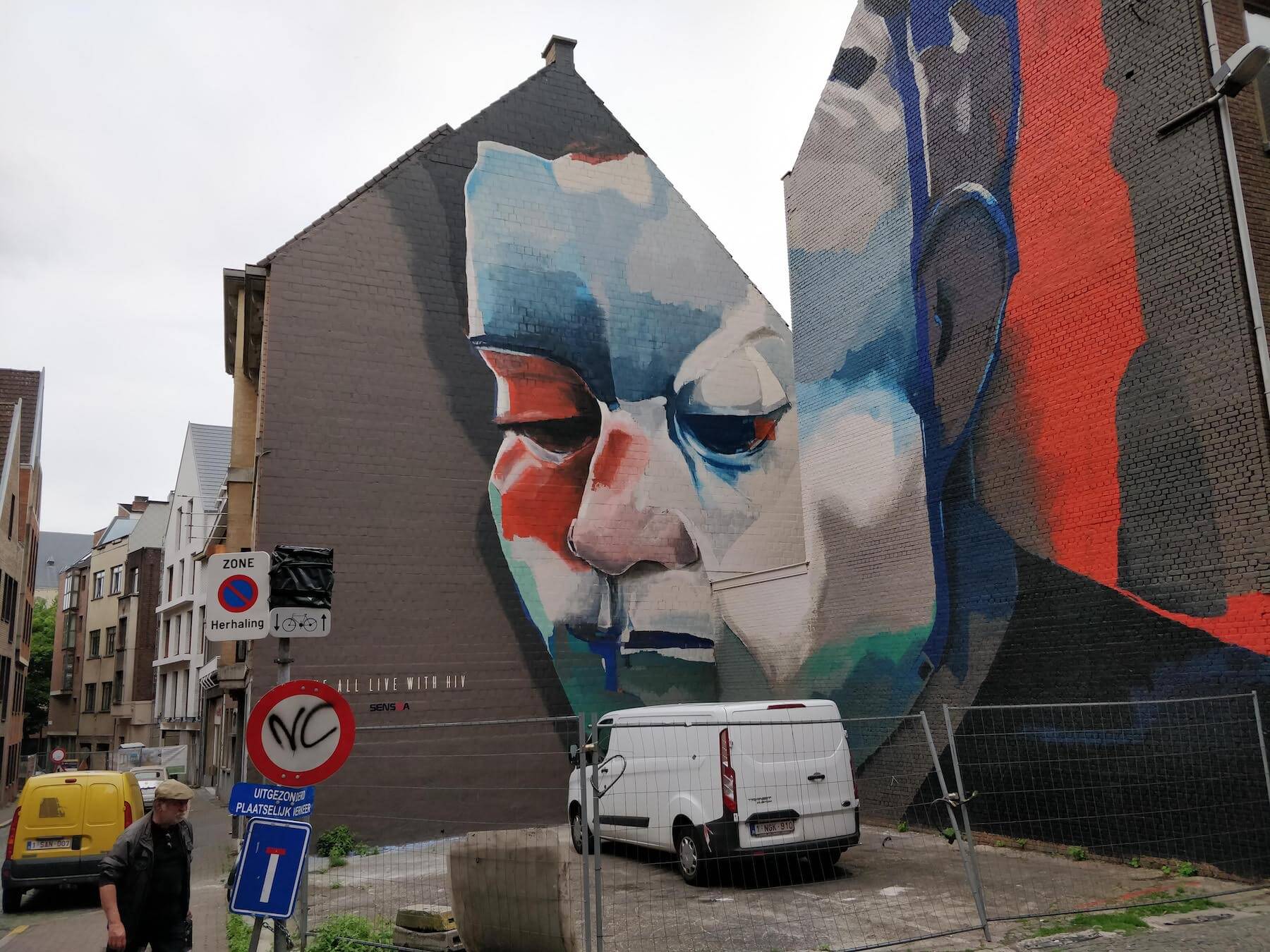 Antwerp Prides itself as the Street Art City of Belgium 2018