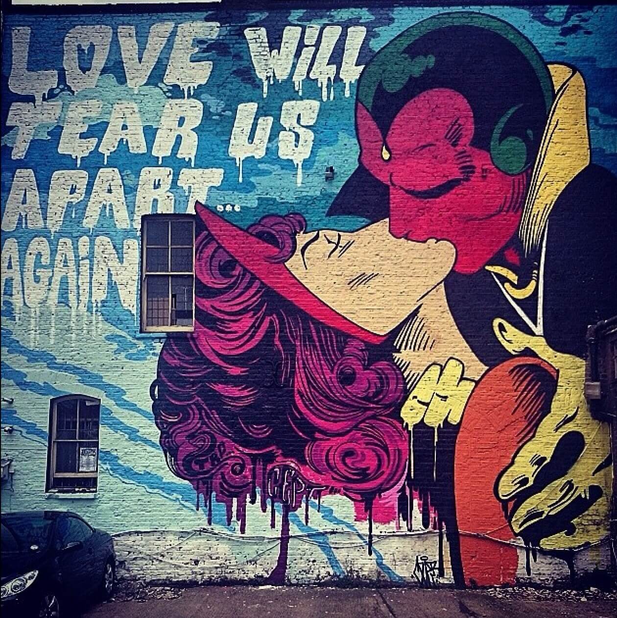 520 Gambar  graffiti  art  about love Terbaru