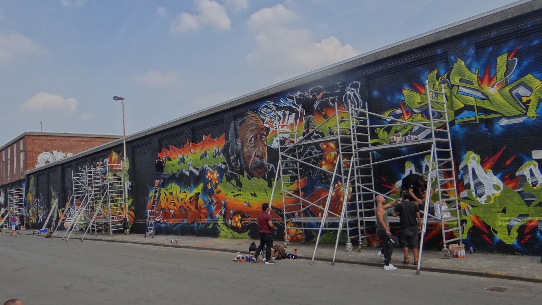 Antwerp Prides itself as the Street Art City of Belgium 2018