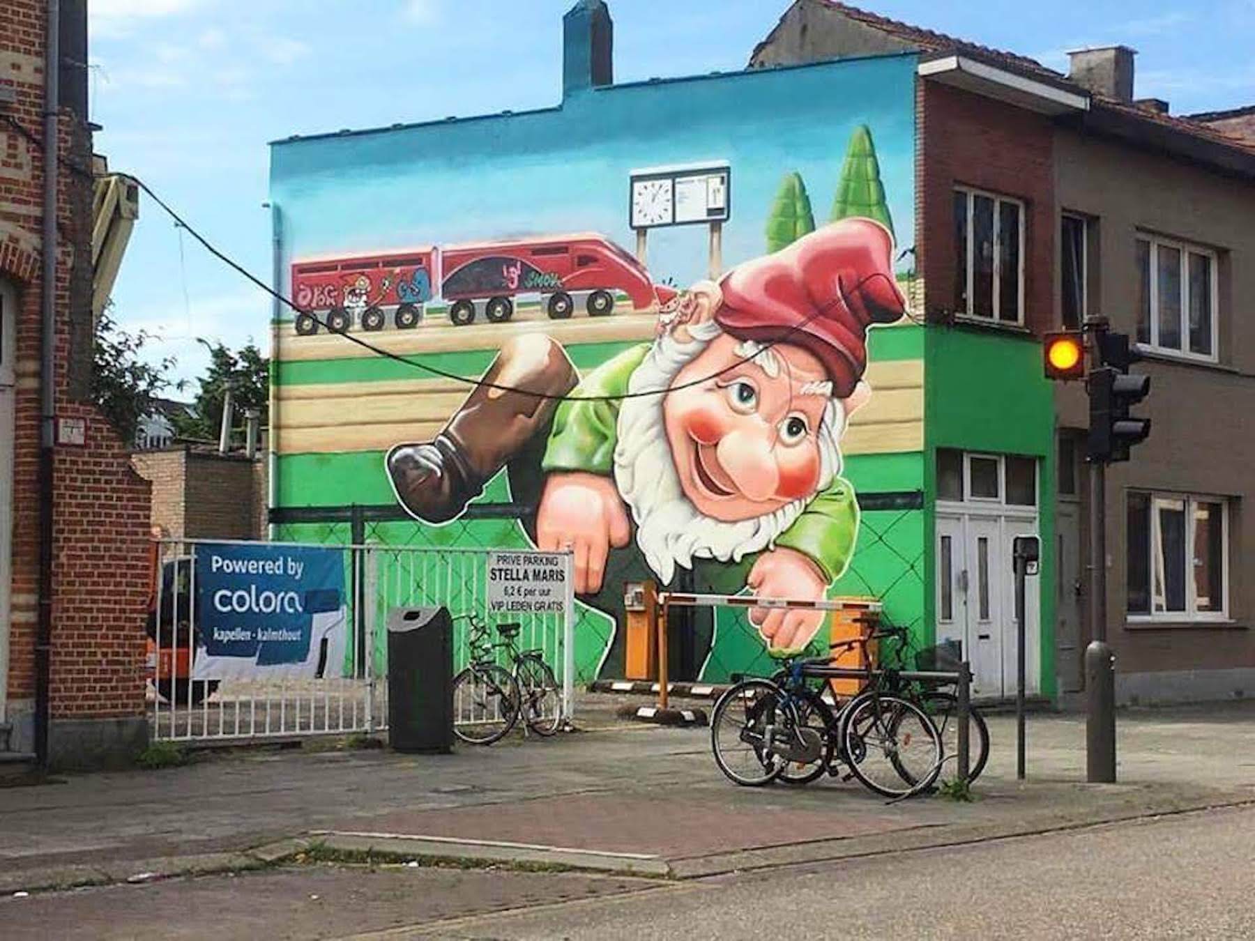 Antwerp Prides itself as the Street Art City of Belgium 2018