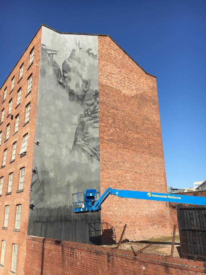 Cities of Hope Festival, Street Art Murals Manchester 2016