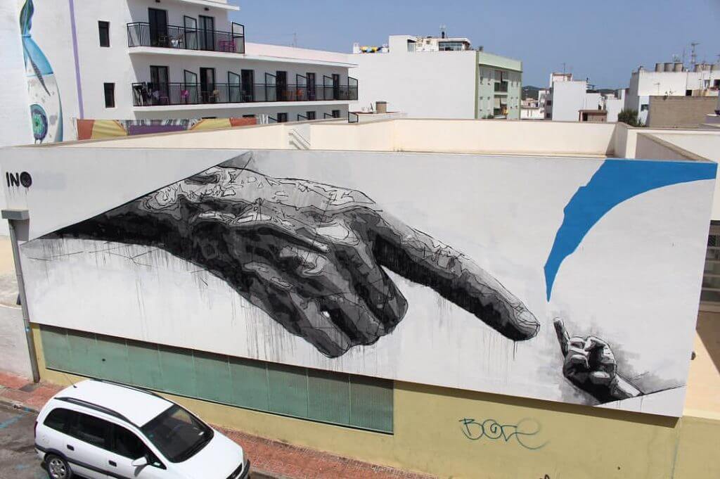 INO, Bloop Street Art Festival, Ibiza