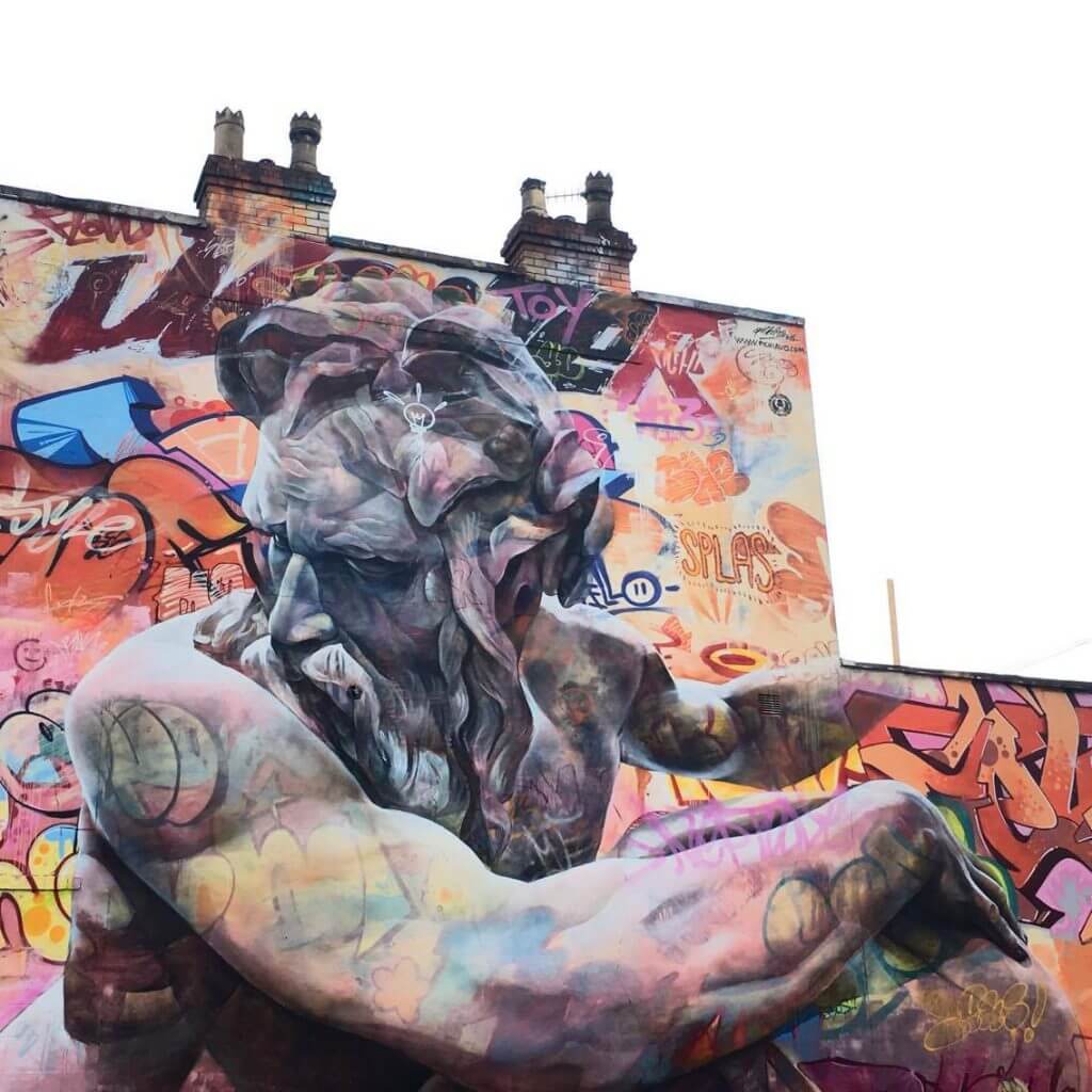 Pichiavo - Zeus - Upfest Street Art Festival, Bristol 2016