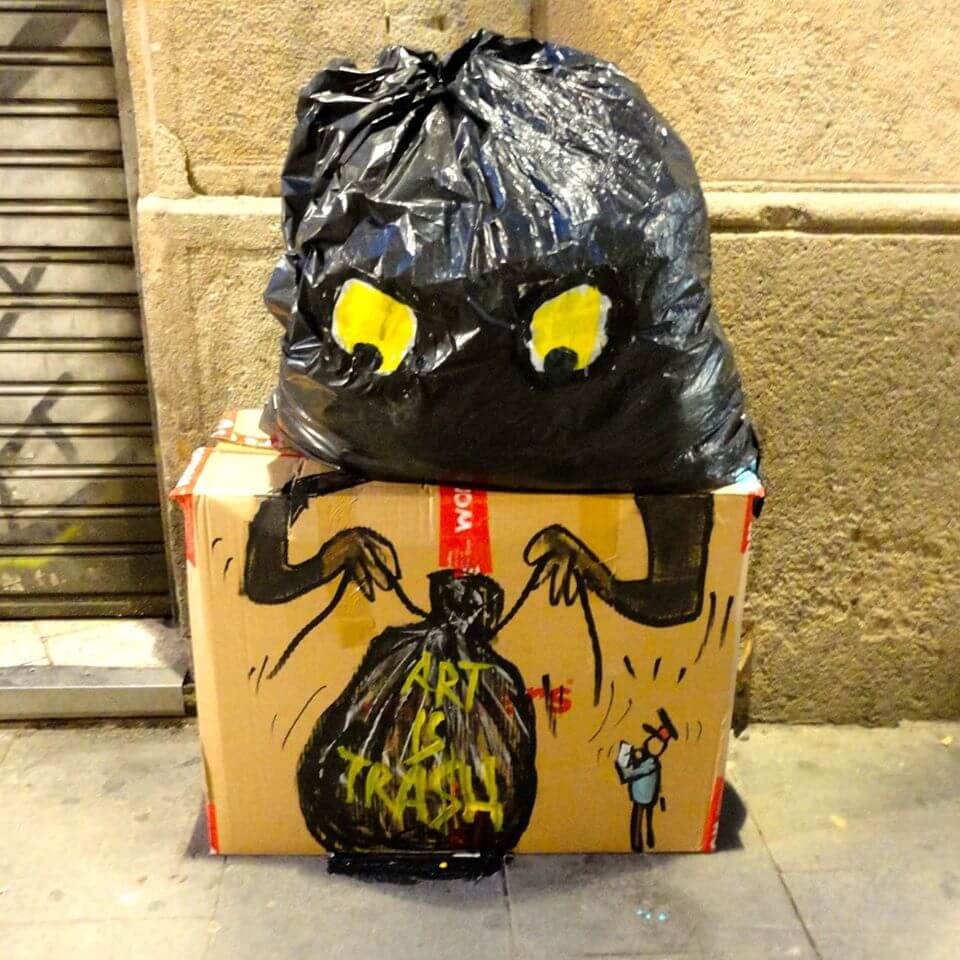 Taking out the Trash in New York City, Art is Trash 2016 ...