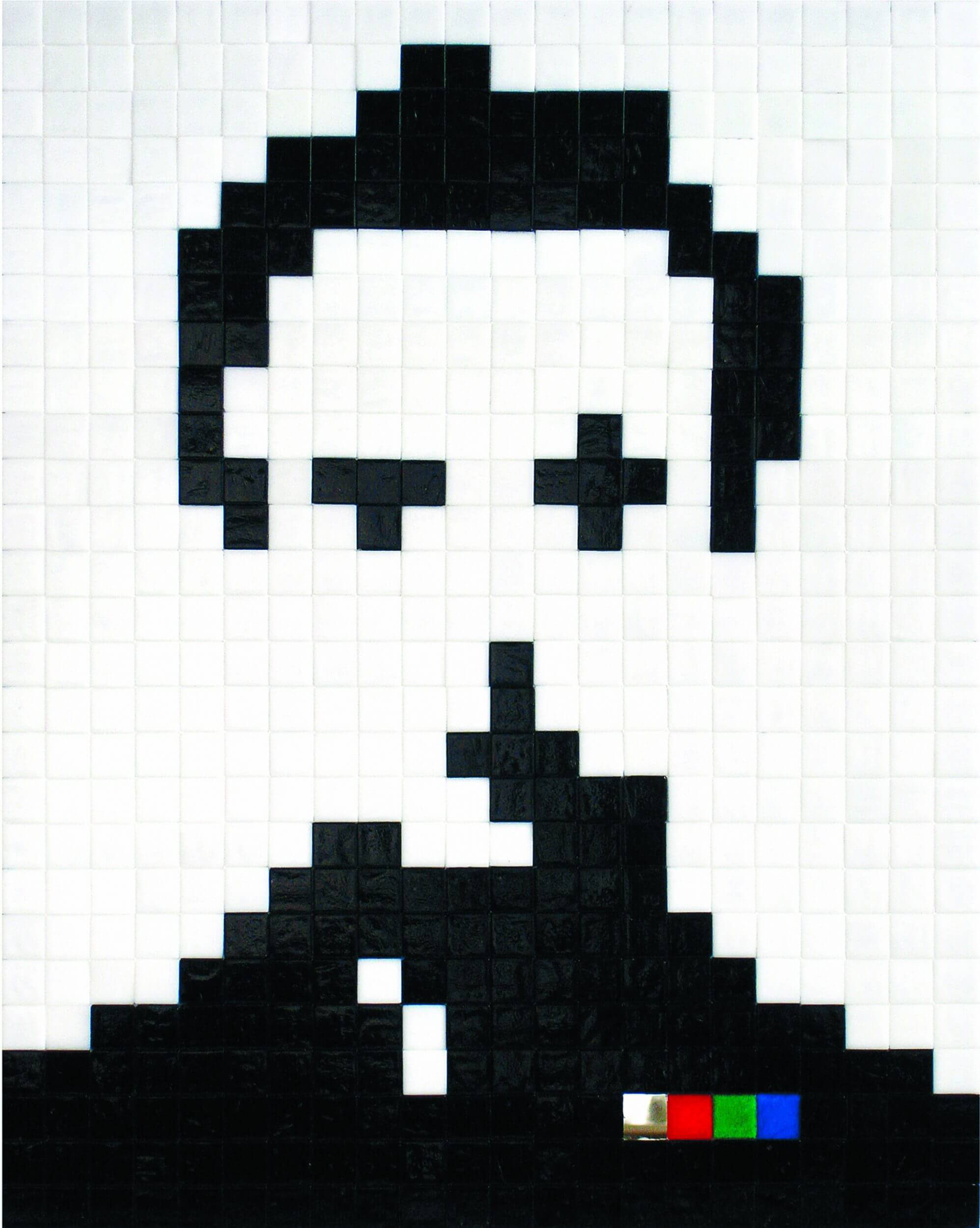 Self Portrait credit Invader