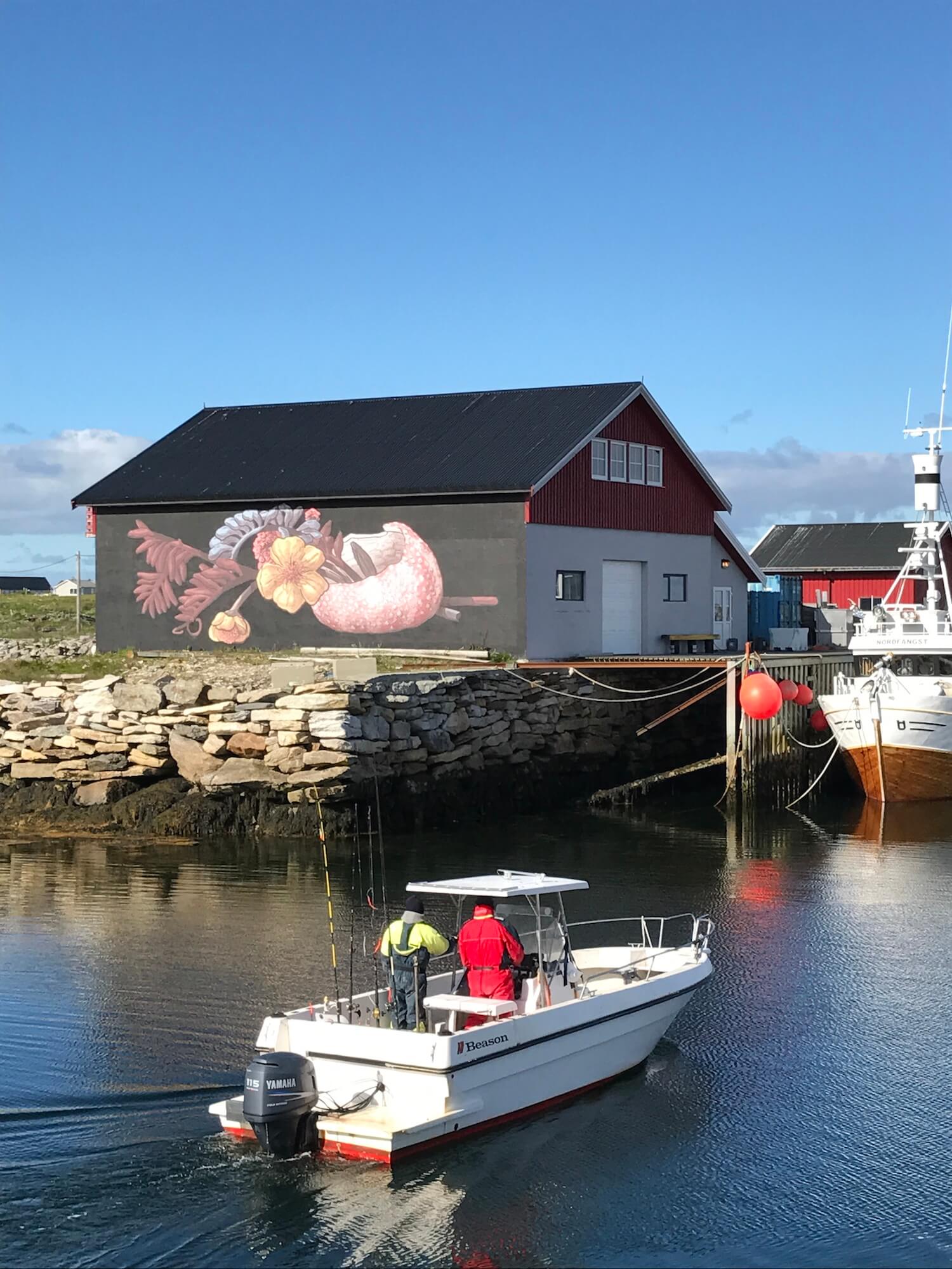 UPNORTH Street Art Festival, Røst, Norway 2017