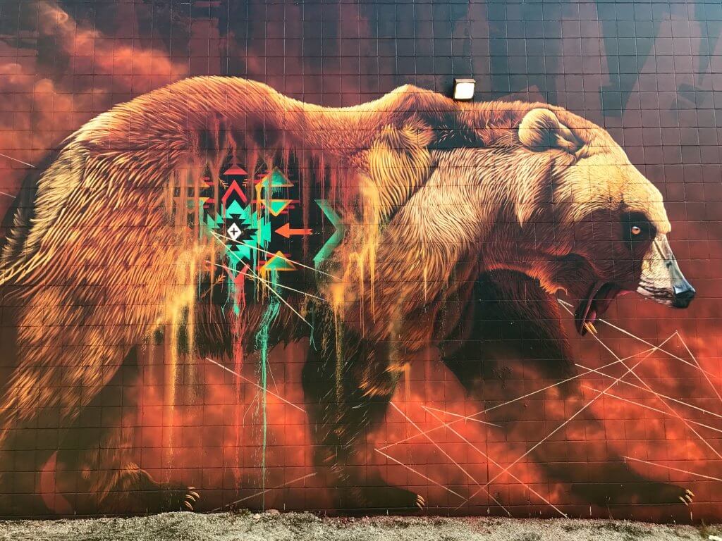 Sonny, Bear, Cambridge Street Art Festival, Canada. Photo Credit Sonny