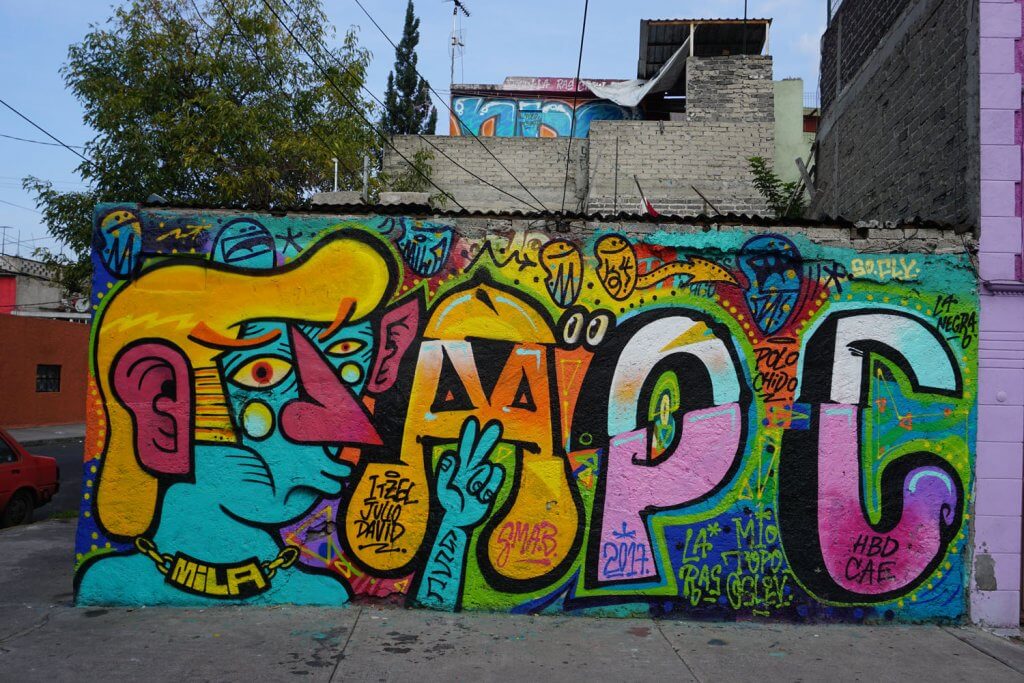 Mexico City Rich in World Class Urban Art, 2017