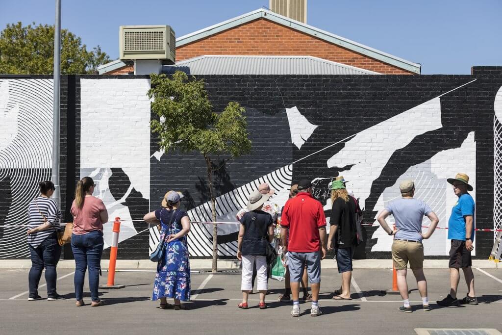 Wall To Wall Street Art Festival, Benalla, Australia 2018