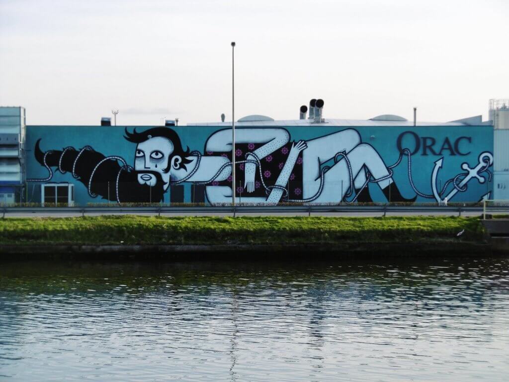 Joachim, The Crystal Ship, Urban Art Festival 2018. Photo Credit Joachim