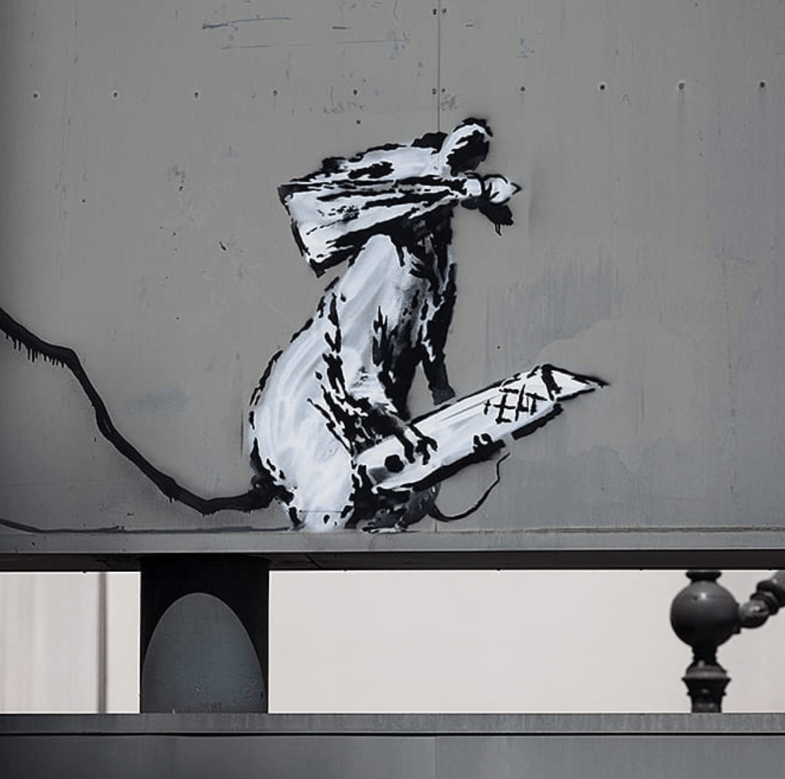 street art stencils banksy
