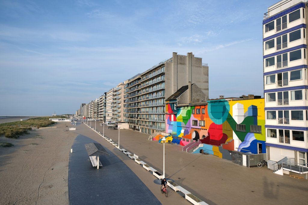 Oli-B Brings His Colourful Universe To The Belgian Coast, Nieuwpoort 2019