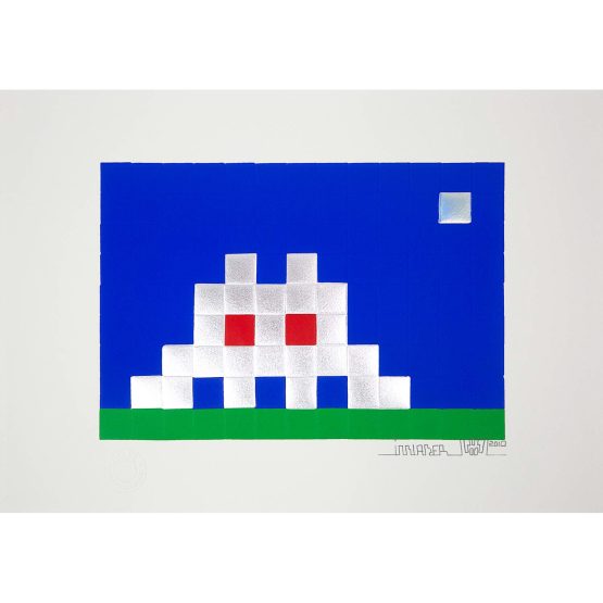 Invader - Home Earth Print