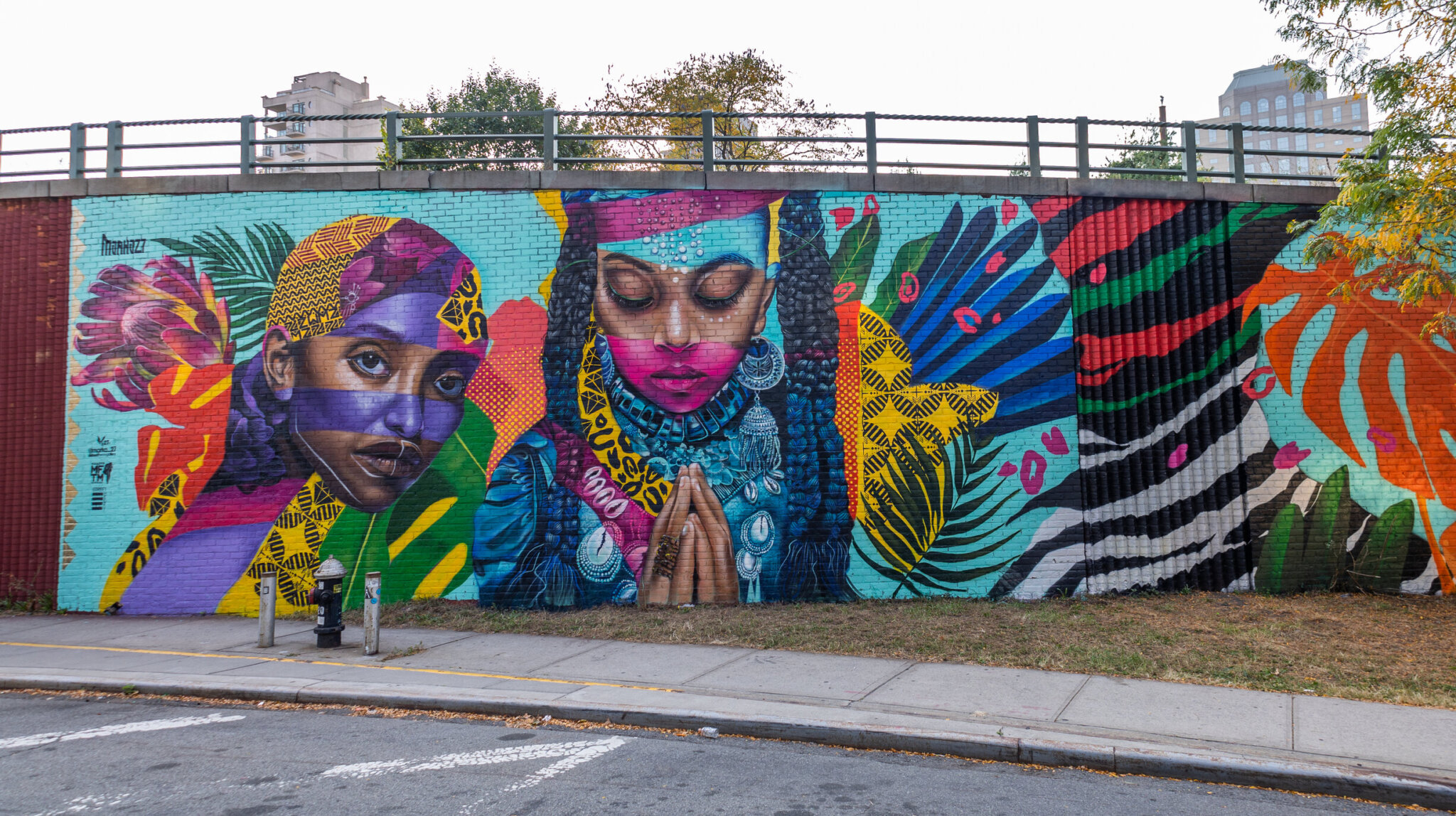 MURALS FOR THE MOVEMENT RISES IN NEW YORK CITY, 2021