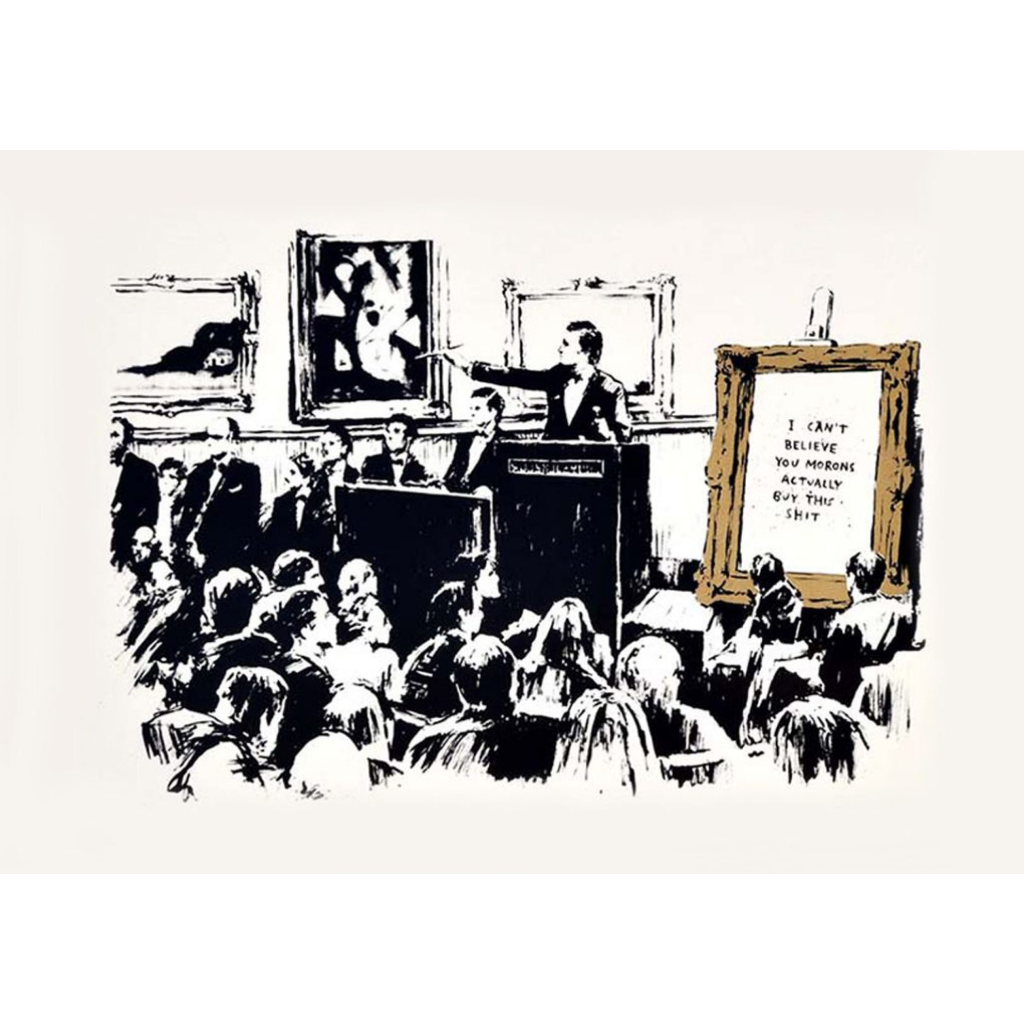 banksy unsigned prints