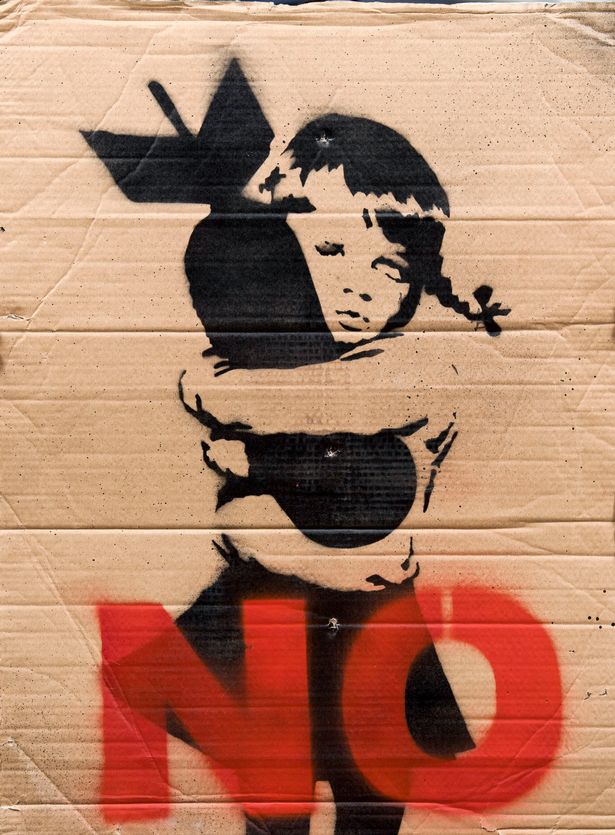 Banksy's 'Bomb Love' – Explained