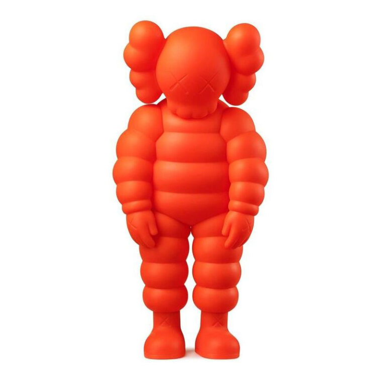 kaws-what-party-vinyl-figure-orange-graffitistreet