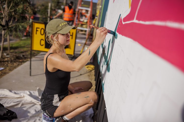 Melbourne's First Official Street Art Precinct in Mordialloc A