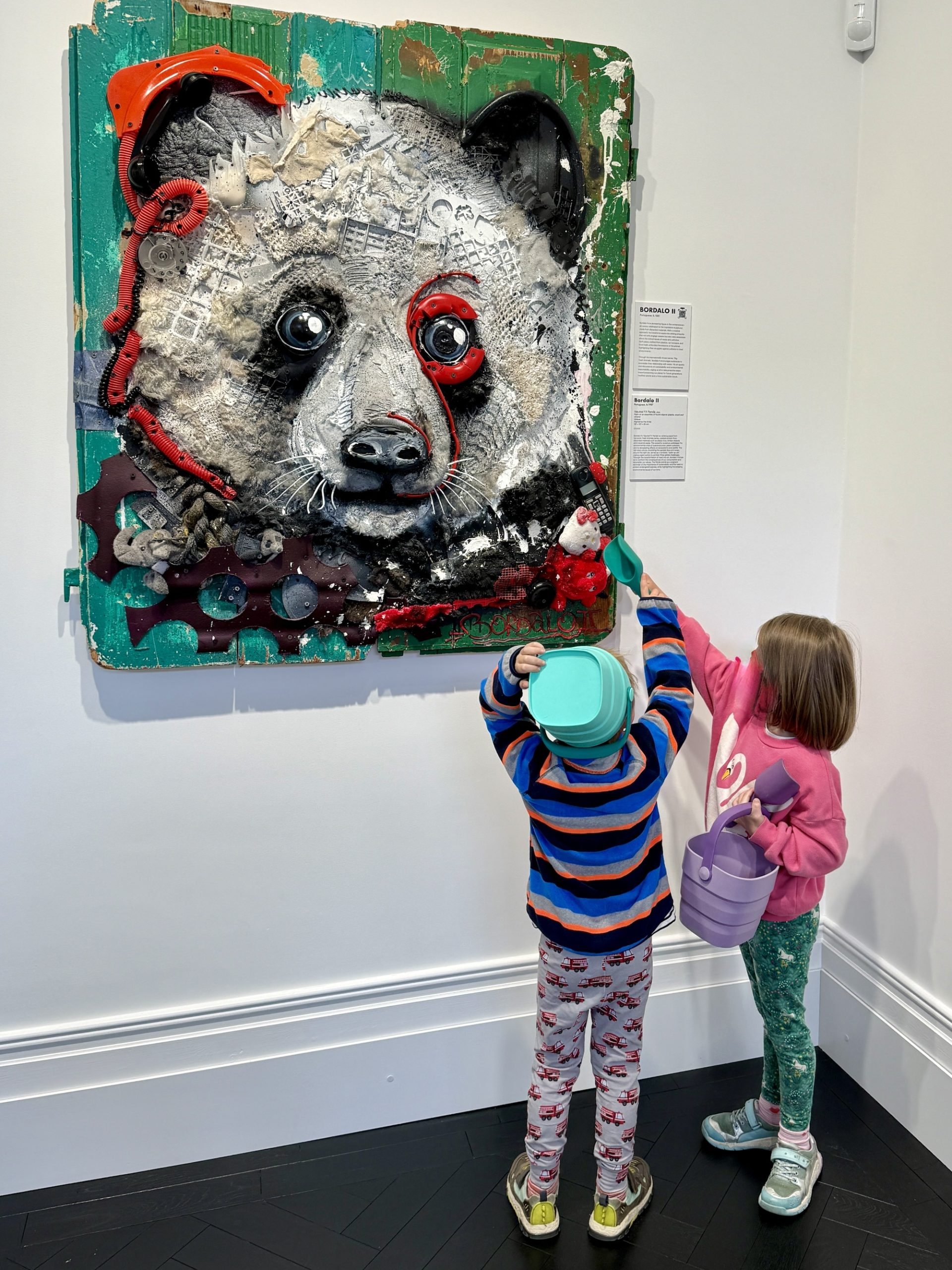 Bordalo II's Trash Animal 'Panda': A Symbol of Waste and Wake-Up Calls