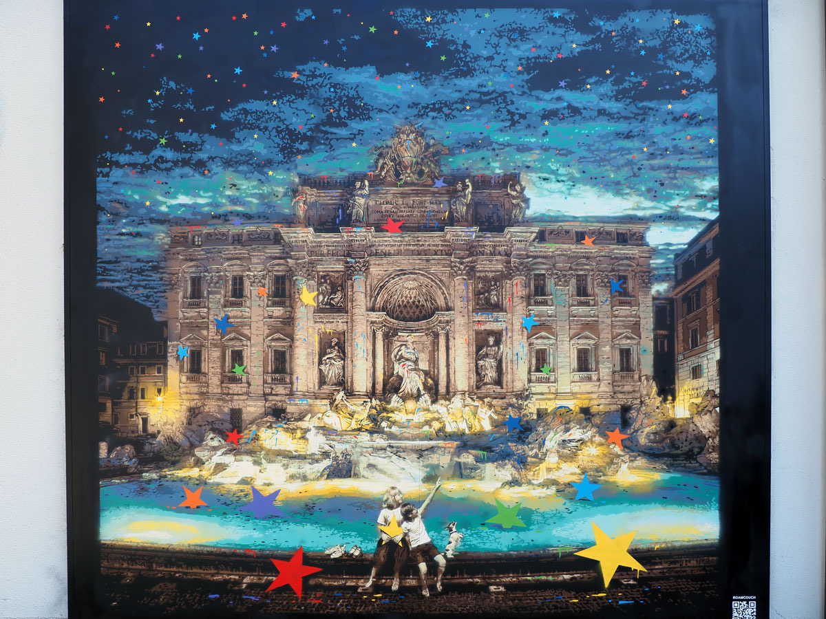 超希少! Roamcouch キャンバス作品　don’t touch me Street Artist in the Spotlight - RoamCouch
