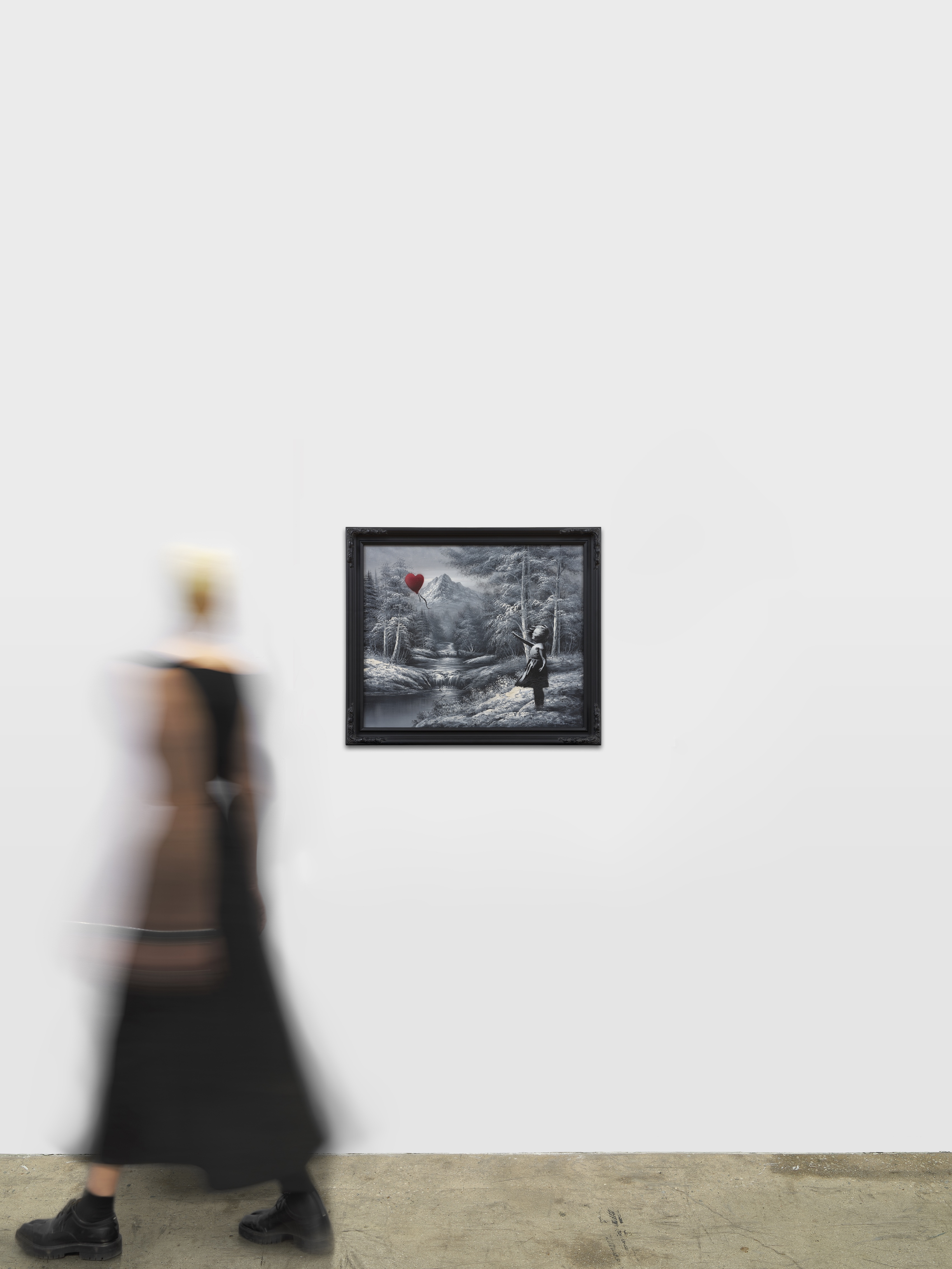 Banksy Girl and Balloon Heads to Auction