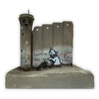 Banksy - Walled Off Hotel "Gaza Kitty" Sculpture