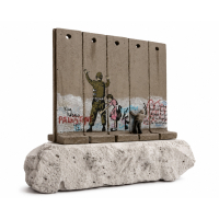 Banksy Walled Off Hotel Stop And Search Wall Section Sculpture (2019-2020)