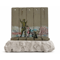 Banksy Walled Off Hotel Stop And Search Wall Section Sculpture (2019-2020)